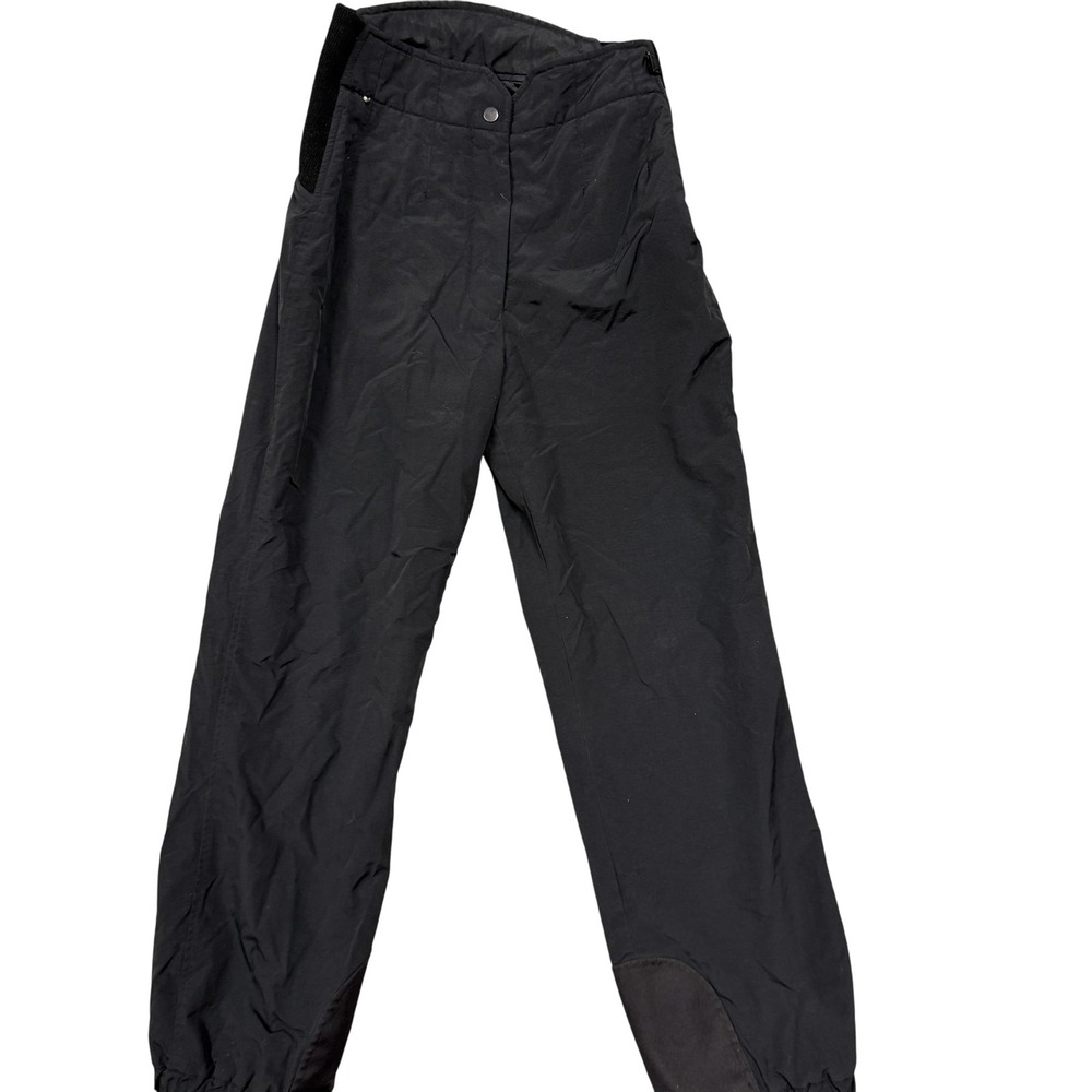Vintage Obermeyer Pants Womens 8 Black Sugarbush Snow Ski Insulated 90s